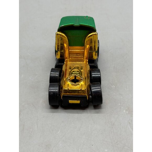 Hot Wheels Green & Gold Die-Cast Demolition Derby Truck With Black & Orange READ - Picture 5 of 7